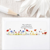 Spring Meadow Wildflower Etiket (Insitu)