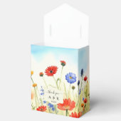 Spring Meadow Wildflower Favor Box Bedankdoosjes (Geopend)