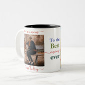 Spring Meadow Wildflower Moederdag Mok (Voorkant links)