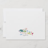 Spring Medley Uitnodiging (Achterkant)