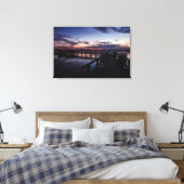 Spring-meer Canvas Afdruk (Insitu (Slaapkamer))