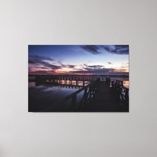Spring-meer Canvas Afdruk (Voorkant)