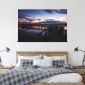 Spring-meer Canvas Afdruk (Insitu (Slaapkamer))