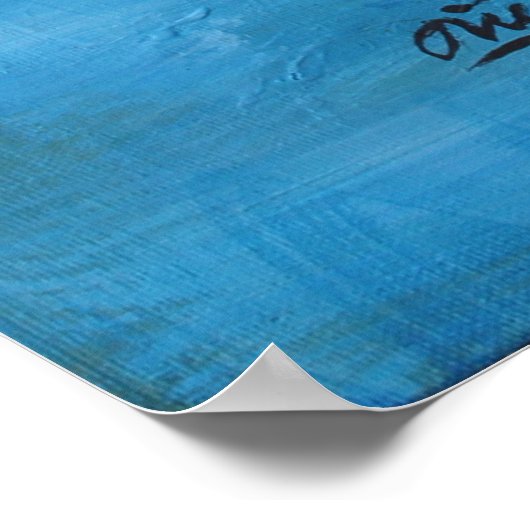 Spring-meer Poster (Hoek)