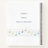  Spring Melody (Fusion) Notitieboek (Achterkant)