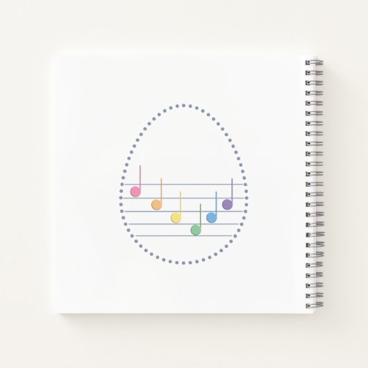 Spring Melody Notitieboek (Achterkant)