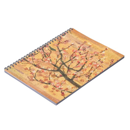 Spring Melody: Plum Blossom & Bush Warbler Notitieboek (Linkerzijde)