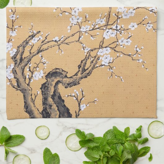 Spring Melody Theedoek (Gevouwen)