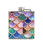 Spring Mermaid Glitter Scales- Mermaidscales Heupfles (Achterkant)