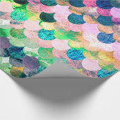 Spring Mermaidscales Mermaid Fishscales Scales Cadeaupapier (Hoek)