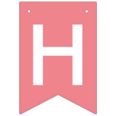 Spring Message Pastel Rainbow Happy Pasen Vlaggetjes (Tweede vlag)