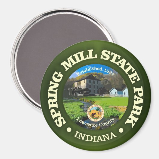 Spring Mill SP Magneet (Voorkant / Achterkant)