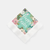 Spring Mint Happy Pasen Servet (Hoek)