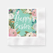 Spring Mint Happy Pasen Servet (Voorkant)