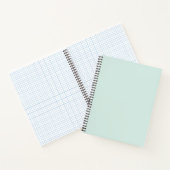Spring Mint Solid Color Notitieboek (Binnen)