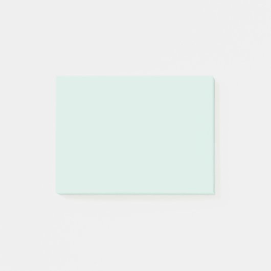 Spring Mint Solid Color Post-it® Notes (Voorkant)
