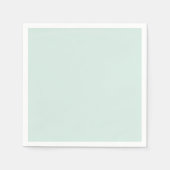 Spring Mint Solid Color Servet (Voorkant)