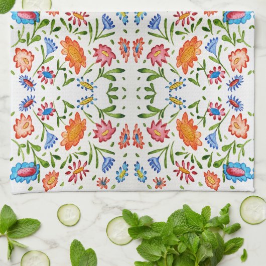 Spring Mix Kitchen Towel Theedoek (Gevouwen)