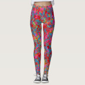 Spring Mix Light Blue LEGGINGS bl (Voorkant)