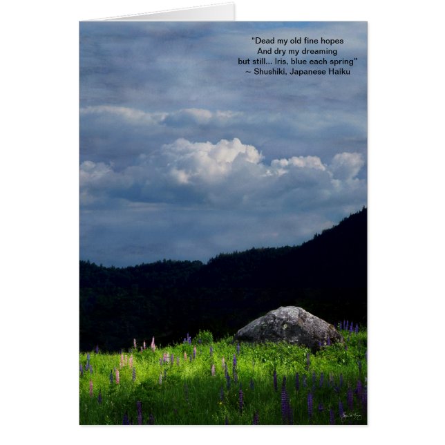 "Spring Moment"-kaart (Voorkant)