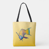 SPRING MOOD – Pastel Yellow | deep to light |  Tote Bag (Achterkant)