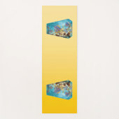 SPRING MOOD – Pastel Yellow | deep to light |  Yogamat (Voorkant)