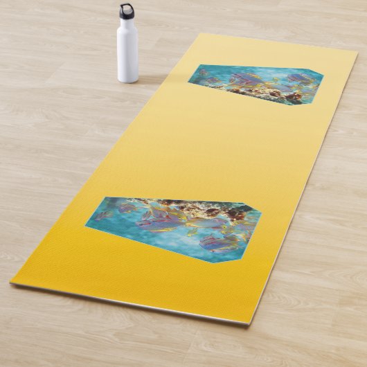 SPRING MOOD – Pastel Yellow | deep to light |  Yogamat (In situ)