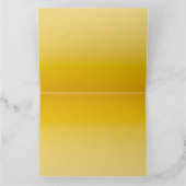 SPRING MOOD – Soft Yellow | deep to light |  Bedankkaart (Binnen)