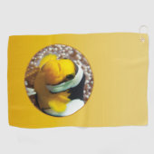 SPRING MOOD – Soft Yellow | deep to light |  Golfhanddoek (Horizontaal)