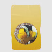 SPRING MOOD – Soft Yellow | deep to light |  Golfhanddoek (Voorkant)
