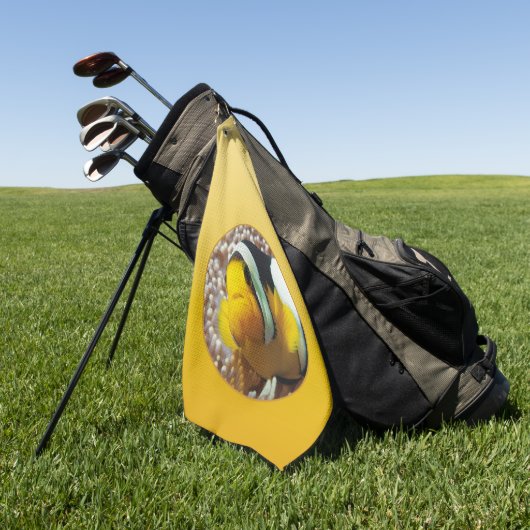 SPRING MOOD – Soft Yellow | deep to light |  Golfhanddoek (Groen)