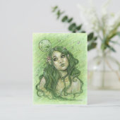 Spring Moon Briefkaart (Staand voorkant)