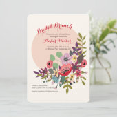 Spring Moon Invitation Kaart (Staand voorkant)