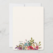 Spring Moon Invitation Kaart (Achterkant)