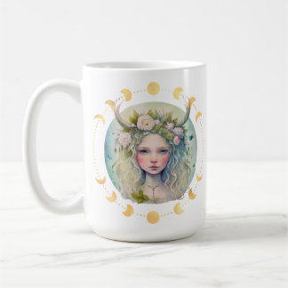 Spring Moon Phase Aangepaste Mok