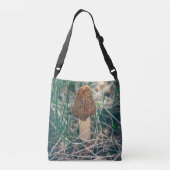 Spring Morel Mushroom Crossbody Tas (Achterkant)