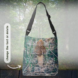 Spring Morel Mushroom Crossbody Tas