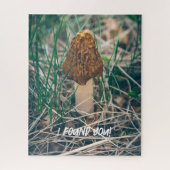 Spring Morel Mushroom Legpuzzel (Verticaal)