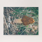 Spring Morel Mushroom Legpuzzel (Horizontaal)