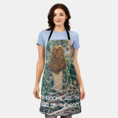 Spring Morel Mushroom Schort (Gedragen)