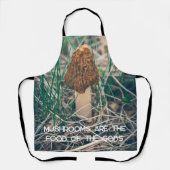 Spring Morel Mushroom Schort (Voorkant)