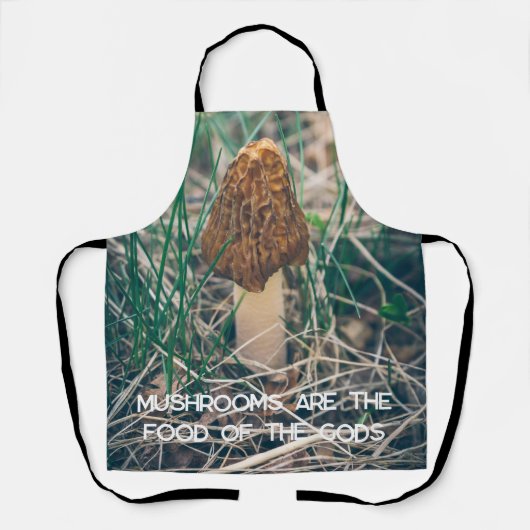 Spring Morel Mushroom Schort (Voorkant)
