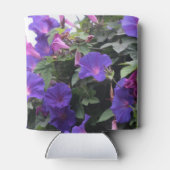Spring Morning Glories in Blue Blikjeskoeler (Achterkant)