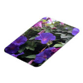 Spring Morning Glories in Blue Magneet (Linkerzijde)