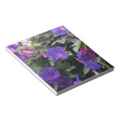 Spring Morning Glories in Blue Notitieblok (Schuin)
