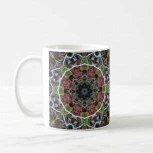 Spring Moss Mandala Mok met Citaat