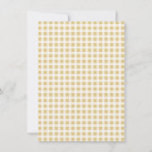 Spring Mother Goose en Gosling Baby shower Kaart (Achterkant)