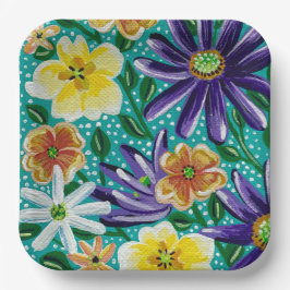 Spring Mountain Fields Collectie Papieren Bordje
