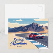 Spring Mountain Motor Resort VS Briefkaart (Voorkant / Achterkant)