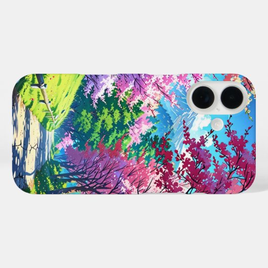 Spring Mountain Path Case-Mate iPhone Case (Achterkant (horizontaal))